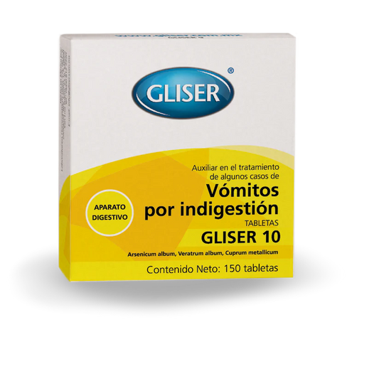 GLISER VÓMITOS POR INDIGESTIÓN 10