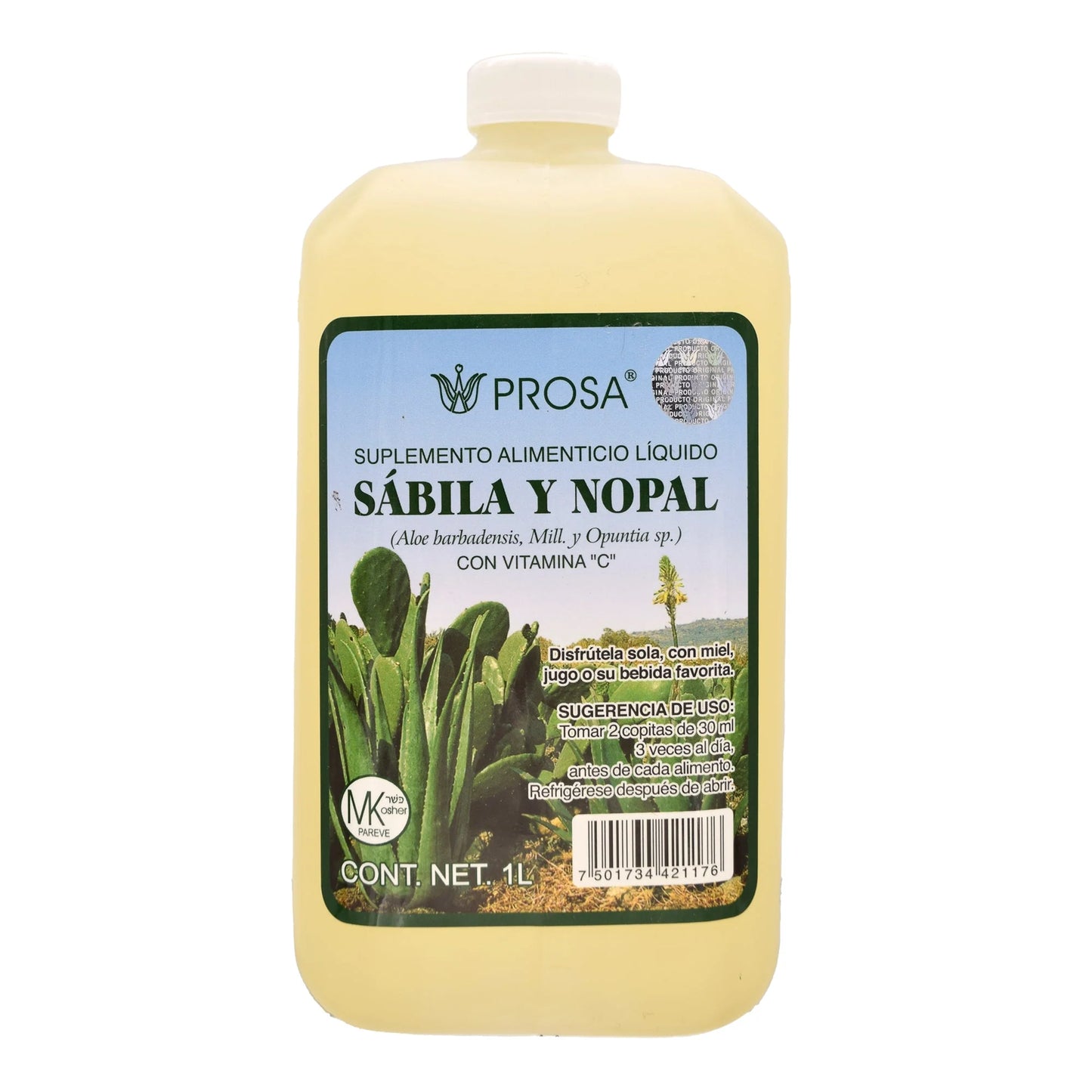 BEBIDA DE SABILA Y NOPAL 1 LT