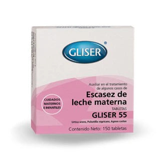 GLISER ESCASEZ DE LECHE MATERNA 55