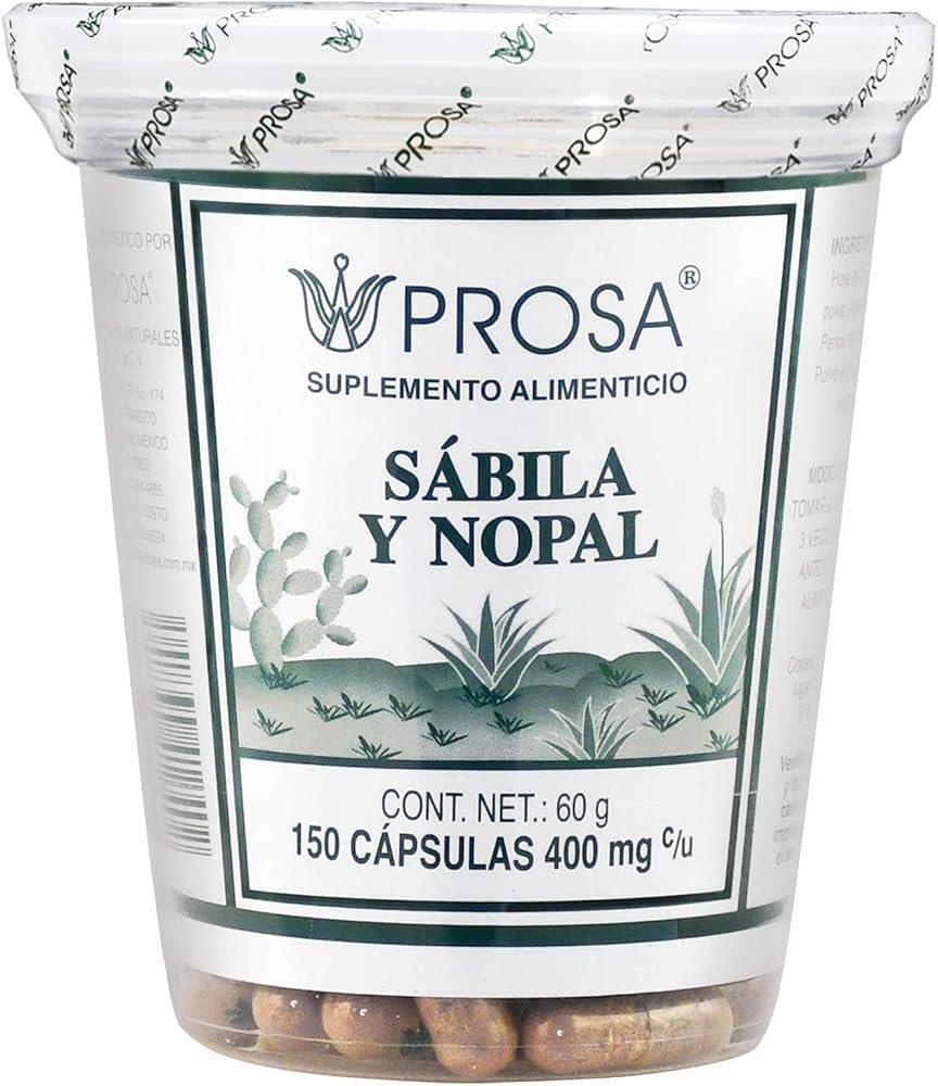 SABILA CON NOPAL C/150