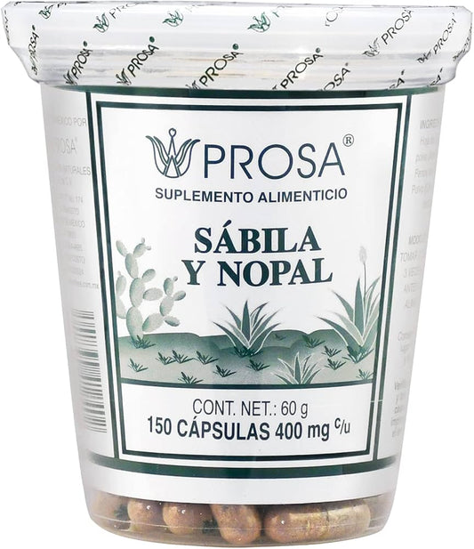 SABILA CON NOPAL C/150