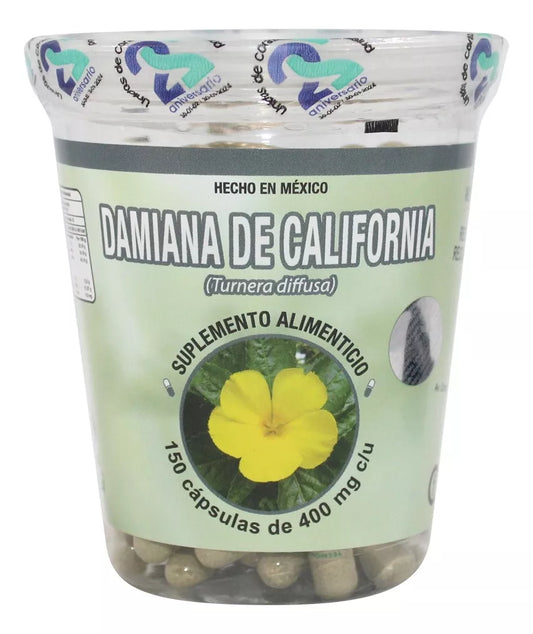 TECNONATURA DAMIANA DE CALIFORNIA 150 CAPS