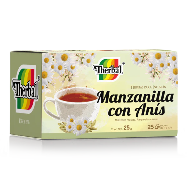 TÉ THERBAL MANZANILLA CON ANÍS