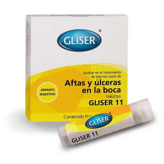 GLISER AFTAS Y ÚLCERAS EN LA BOCA 11