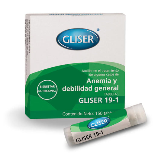 GLISER ANEMIA DEBILIDAD GENERAL 19-1