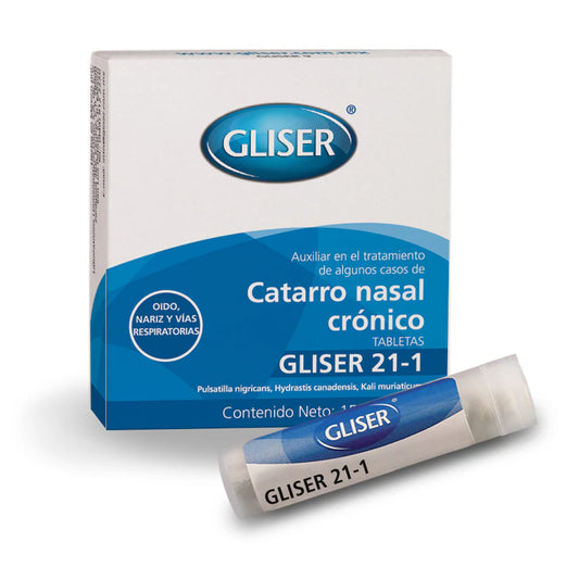 GLISER CATARRO NASAL CRÓNICO 21-1