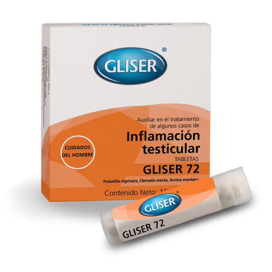 GLISER INFLAMACIÓN TESTICULAR 72