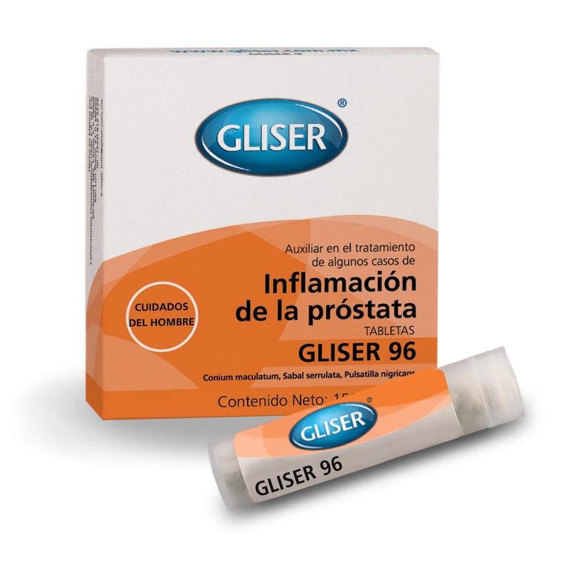 GLISER INFLAMACIÓN DE PRÓSTATA 96