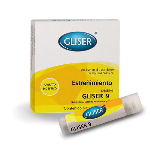 GLISER ESTREÑIMIENTO 9