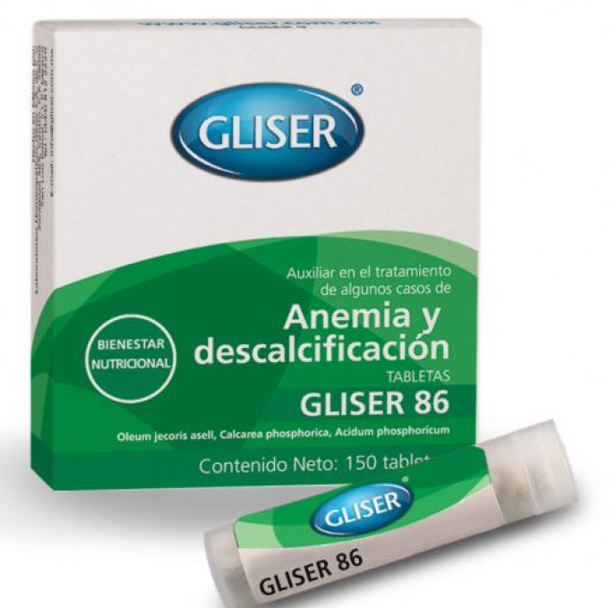 GLISER ANEMIA Y DESCALCIFICACIÓN 86